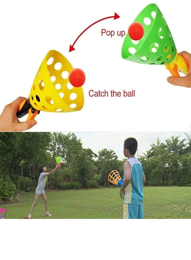 Dezva Catch Ball Games Fun Outdoor Indoor Backyard Games for Teens and Adults, Activities Hand and Eye Concentration Exercise Game(Color May Vary) - Image 4