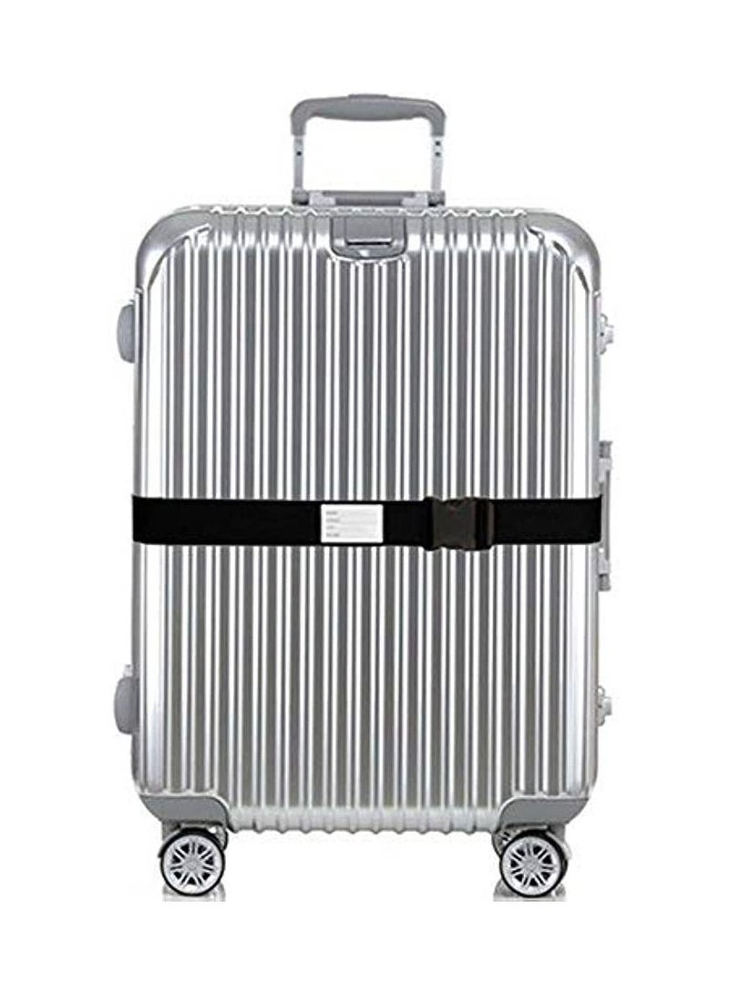 QUTOOB Travelling Luggage Strap With Modern Password Security Lock And ID Identifier Label for Suitcases Trolleys Bags and All kind of Luggage, Heavy Duty Adjustable Luggage Strap Waterproof and Dustproof - Image 3