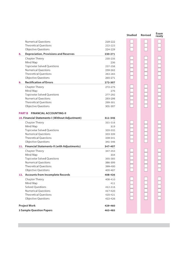 Arihant All in One Accountancy Class 11 for CBSE Exams 2025-26 | Revised Edition as per latest syllabus | Simplified Theory, Topicwise Illustrations & Practice Questions, All Types of Exam Pattern Questions, CBQs, MCQs, A-R, Case Based, Sample Question Papers, Mind Maps, & Project Work