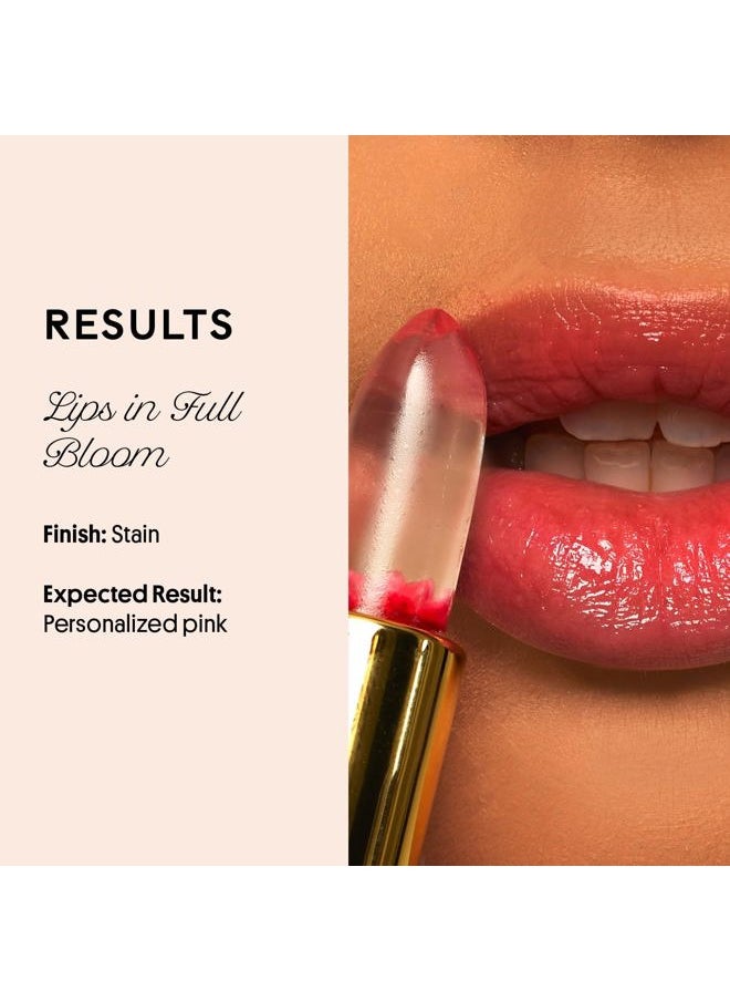 Winky Lux - Flower Balm, pH Lip Balm, Color Changing Lipstick and Tinted Lip Balm Stain, Vegan & Cruelty Free Lip Balm, Hydrate & Plump, Sheer Pink Lipstick, Pink Flower - Image 1