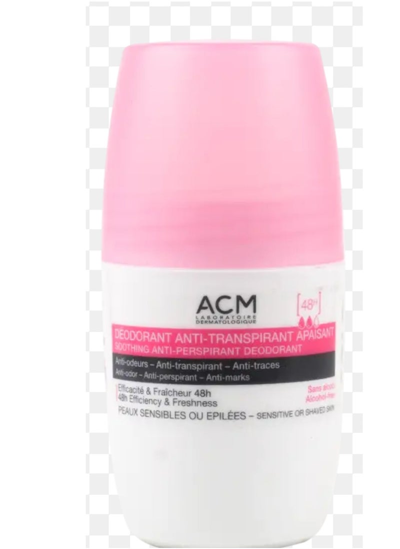 ACM ACM DEODORANT ANTI-TRANSPIRANT APAISANT SOOTHING ANTI-PERSPIRANT DEODORANT48H 50ML  - Image 3