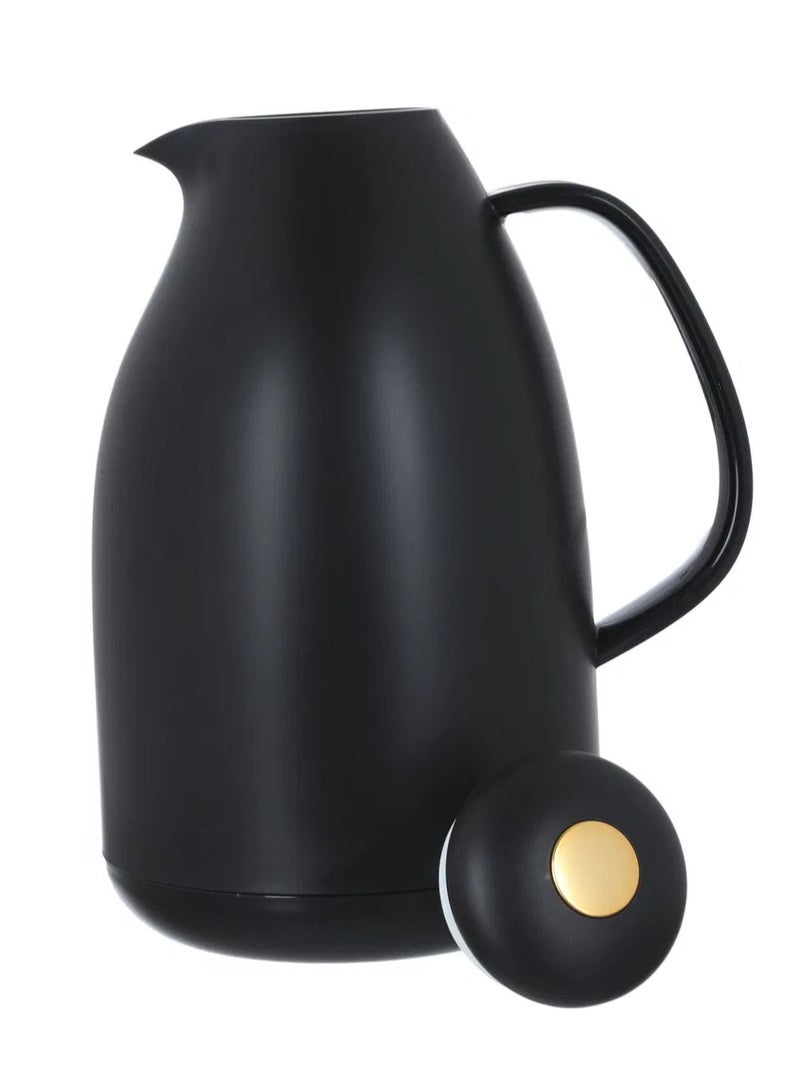 السيف غاليري ترمس بطريق برو السيف غاليري، 2 لتر، حافظة داخلية زجاج، هيكل خارجي بلاستيك - أسود - Image 3