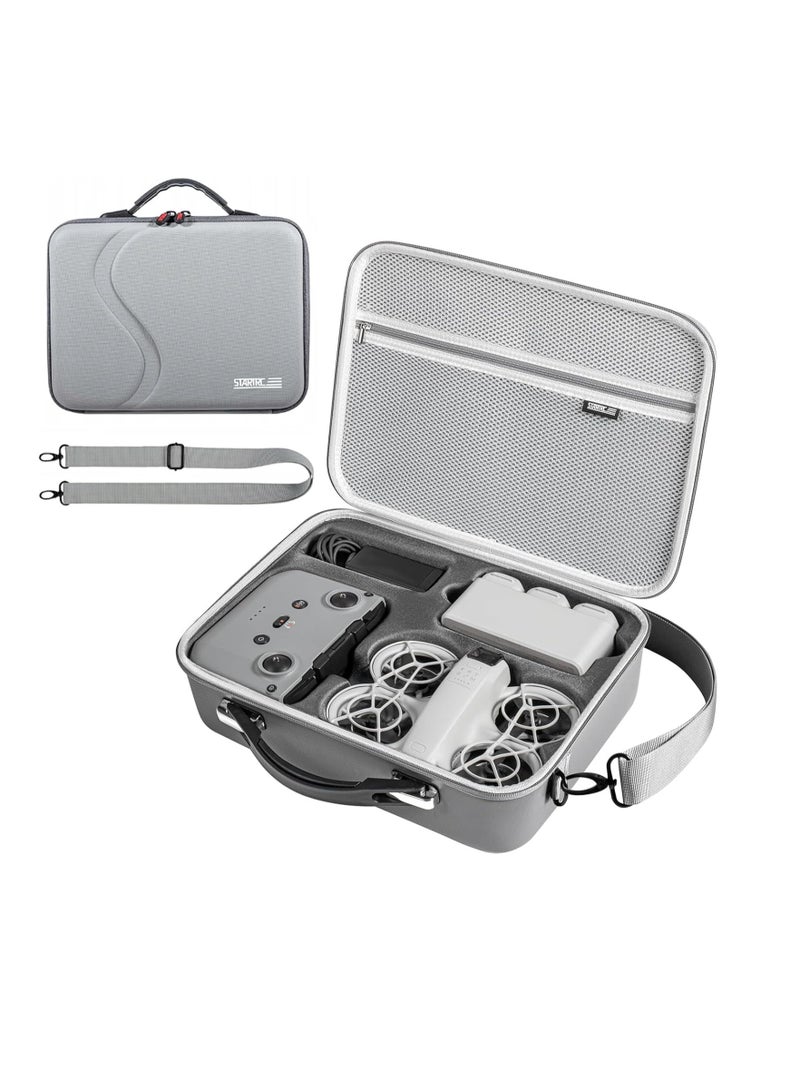 DJI Neo Portable Carry Bag, DJI NEO PU Travel Storage Shoulder Bag Fly More Combination Accessories, Compatible with RC-N3 Remote Control - Image 1