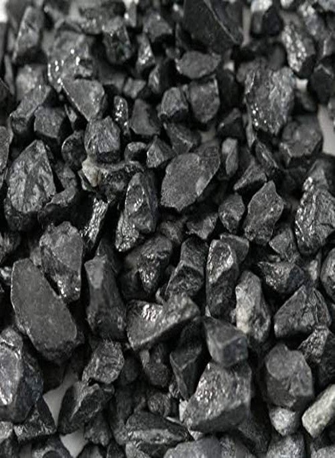 Maalavya Natural Chips Size 5 MM Approx. Uneven Shape (Black, 1 Kg) - Image 1