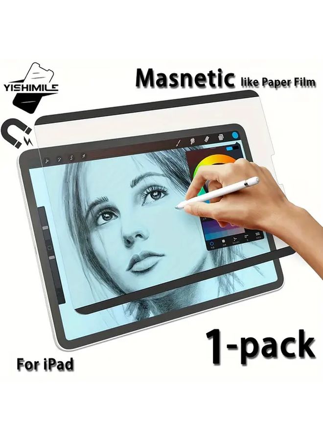 Magnetic Detachable Paper Like Screen Protector For iPad Pro 11 Inch Matte Anti Glare - Image 2