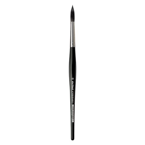 da Vinci Watercolor Series 5598 Casaneo Paint Brush, Round New Wave Synthetics, Size 12 - Image 1