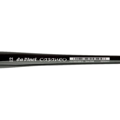da Vinci Watercolor Series 5598 Casaneo Paint Brush, Round New Wave Synthetics, Size 12 - Image 4
