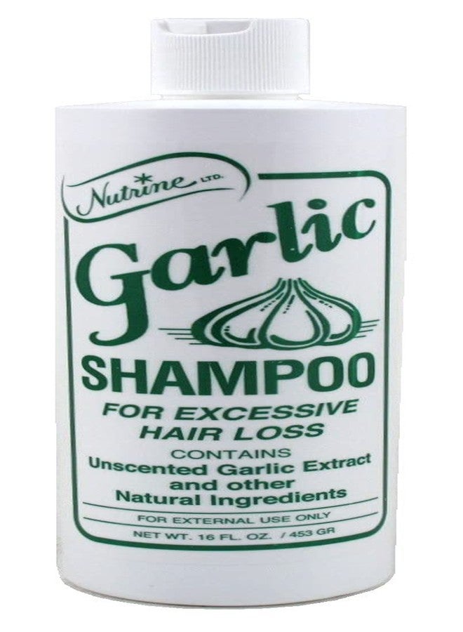 Nutrine Garlic Shampoo 16 oz. Unscented (3-Pack) - Image 1