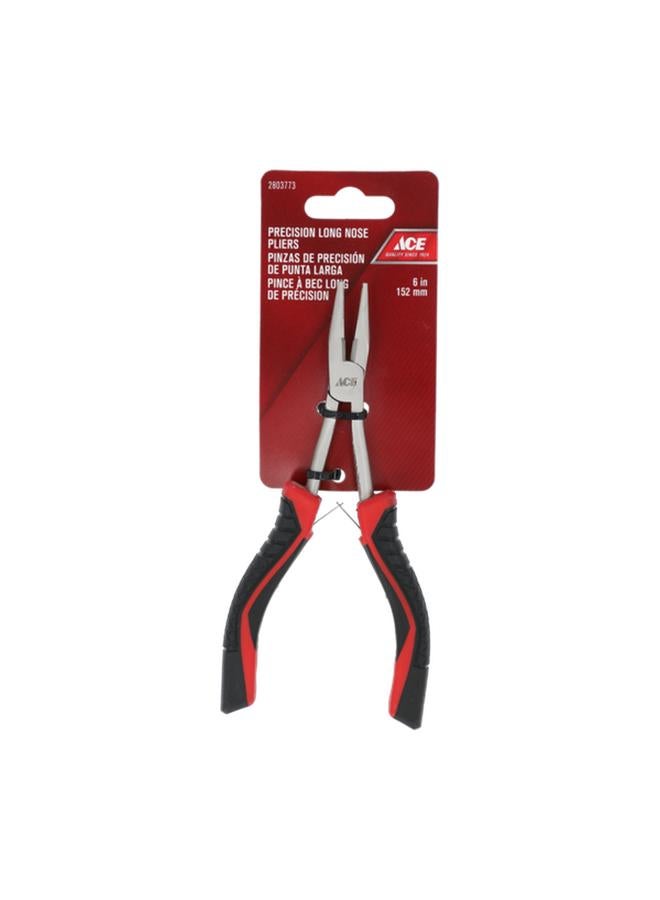 ACE Precision Long Nose Plier with TPR Handle Multicolor 6inch XM18010383