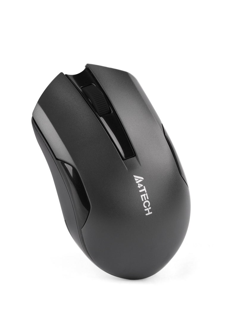 A4TECH 2.4GHz WIRELESS MOUSE WITH SILENT CLICK, G3-200NS, BLACK  - Image 2