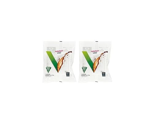 Hario V60 Paper Coffee Filter Size 02 White 200ct - Image 1
