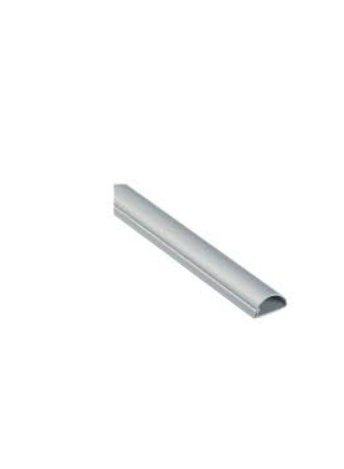 KNP KNP PVC Floor Trunking is Designed for Efficient Cable Management and Protection with a Compact Size of 14mm in Width and 48mm in Height.  - Image 1