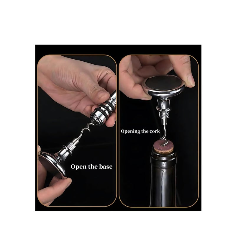 Barakah Balanced Bird Bottle Opener Multifunctional Bottle Opener Decorative Bottle Opener with Floating and Rotating Design for Opening Beer and Red Wine Bottle Caps and Desktop Decoration - Image 2