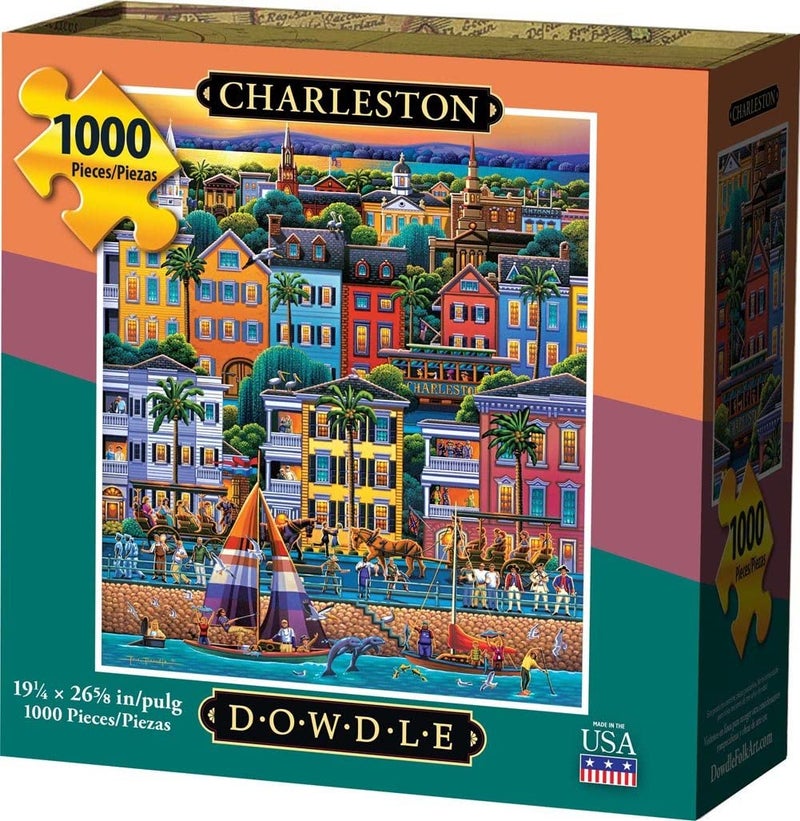 Dowdle Jigsaw Puzzle - Charleston - 1000 Piece - Image 1