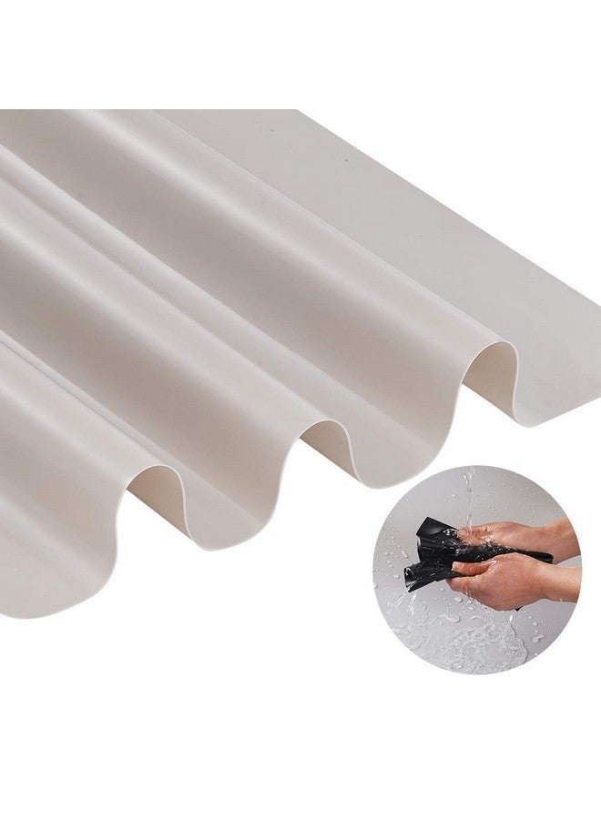 TDHDIKE 3 Pack Silicone Mat Large Silicone Sheets For Crafts Liquid Resin Jewelry Casting Molds Mat Silicone Placemat 15.7” X 11.8” (Black & Gray & Beige)  - Image 3