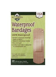 All Terrain All Terrain, Waterproof Bandages, 20 Bandages  - Image 1