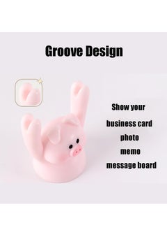 Excefore Cute Animal Cartoon Photo Clip, 7Pcs Memo Holder, Table Card Holders, Card Holder, Notes Message Folder, Note Holder, Home and Office Decorations  - Image 4