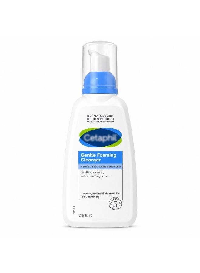 Cetaphil Gentle Foaming Cleanser Normal To Dry Skin, 8 Fl Oz Packaging May Vary 236ml