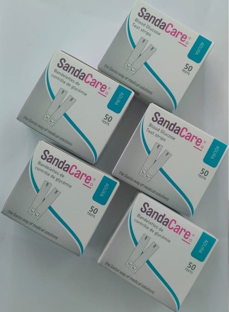 SandaCare Adura Strips, 5 Boxes (250 Strips) - Image 2