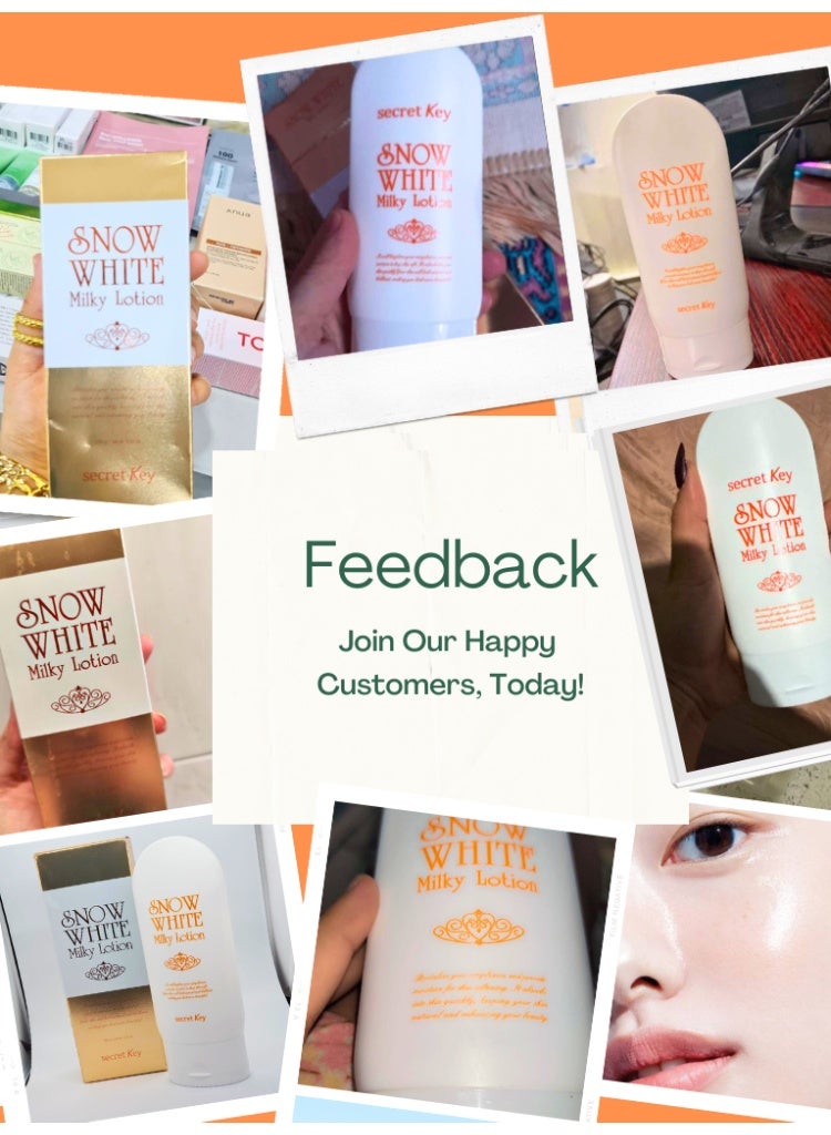 Secret Key Snow White Milky Lotion – Brightening & Hydrating Body and Face Lotion, 120ml – Lightweight, Non-Greasy, and Even Skin Tone - Image 2