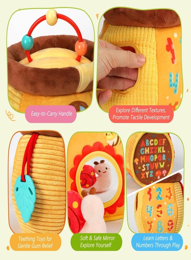 TOHIBEE Baby Toys 6-12 Months, Surprise Honey Pot with 6 Stuffed Animal Sensory Toy - Image 4