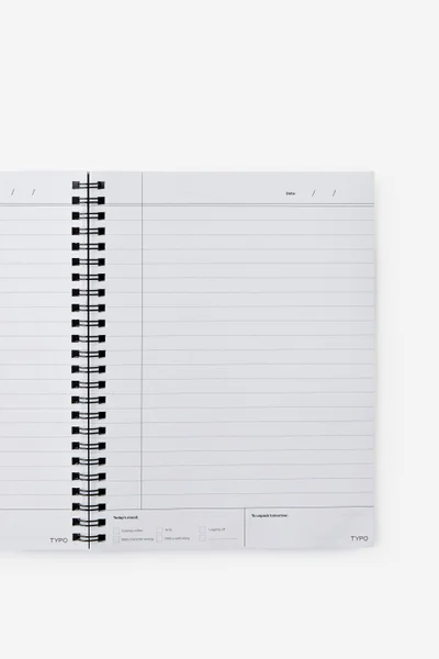 Typo A5 Spinout Notebook V2