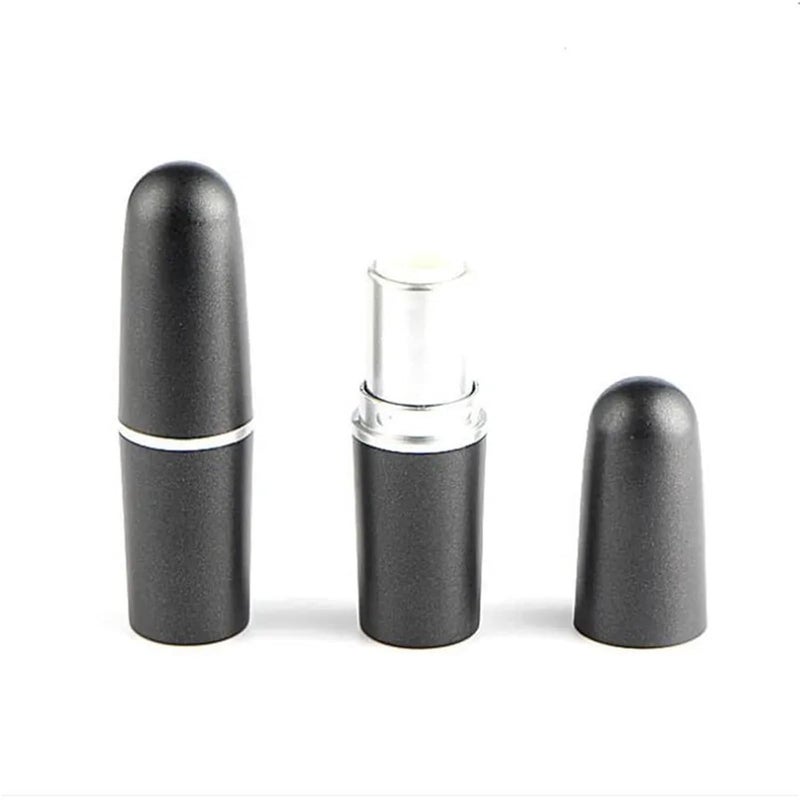 Empty Lipstick Tubes 10PCS 12.1MM Empty Bottles shells Lipgloss Lipbalm Tubes Containers Lipgloss Cosmetic For Diy Lipstick(Black,30pcs) - Image 1