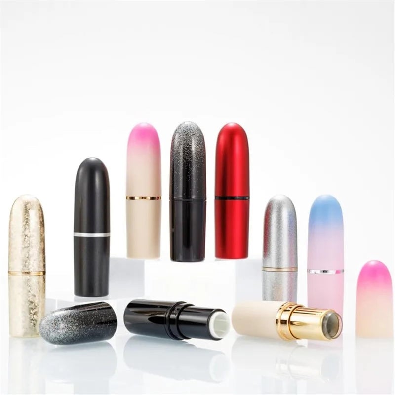 Empty Lipstick Tubes 10PCS 12.1MM Empty Bottles shells Lipgloss Lipbalm Tubes Containers Lipgloss Cosmetic For Diy Lipstick(Black,30pcs) - Image 3