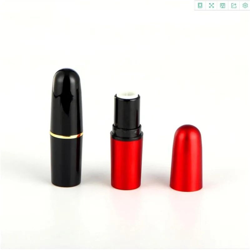 Empty Lipstick Tubes 10PCS 12.1MM Empty Bottles shells Lipgloss Lipbalm Tubes Containers Lipgloss Cosmetic For Diy Lipstick(Black,30pcs) - Image 4