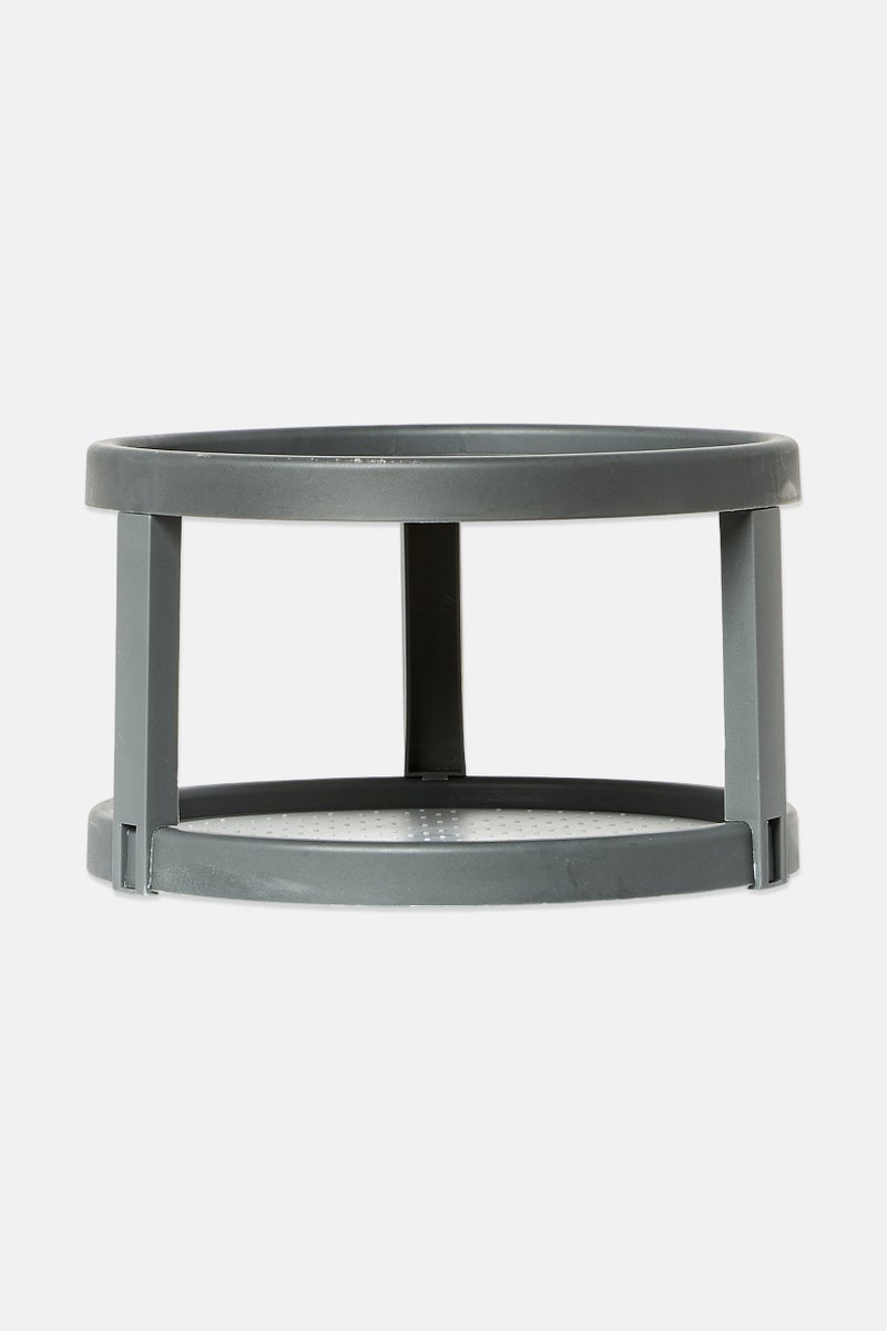 Farberware 2 Tier TurnTable, Dark Grey - Image 2