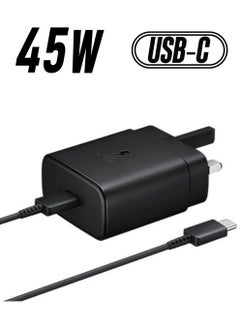 ELTRAZONE compatible Samsung 45W Fast Phone Charger For Samsung Galaxy S20 S20+ S20 Ultra Note 20 Ultra C-C Fast Charging Wall Charger With Cable  - Image 1