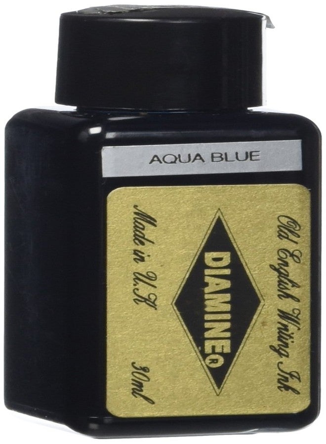 Diamine 30ml Ink Bottle (Aqua Blue)