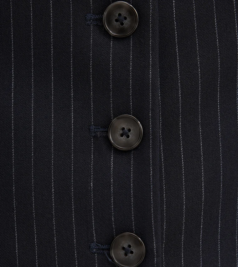 Forever New Paloma Pinstripe Tailored Waistcoat