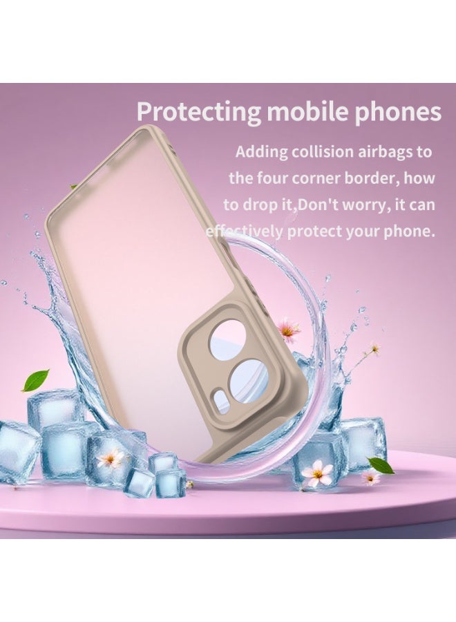 CHEROSIN Case Cover For Motorola G06/ Motorola G06 Power 4G Frosted Translucent Back Protective Slim Phone Cover, Anti-Fingerprints, Anti-Fall Drop Protection - Image 2