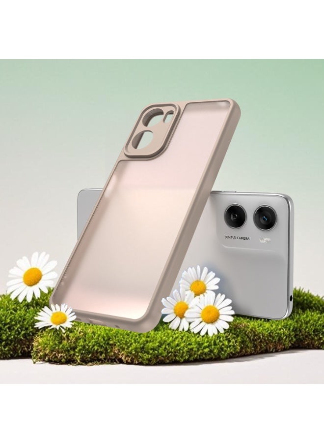 CHEROSIN Case Cover For Motorola G06/ Motorola G06 Power 4G Frosted Translucent Back Protective Slim Phone Cover, Anti-Fingerprints, Anti-Fall Drop Protection - Image 3