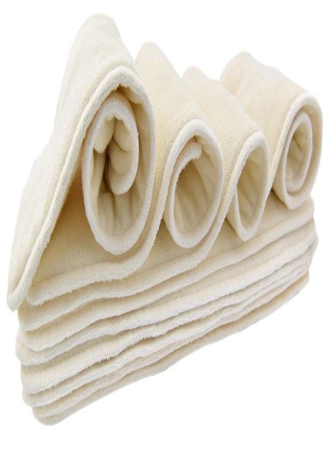 Nora's Nursery Baby Cloth Pocket Diapers Inserts 10 Pack - Image 1