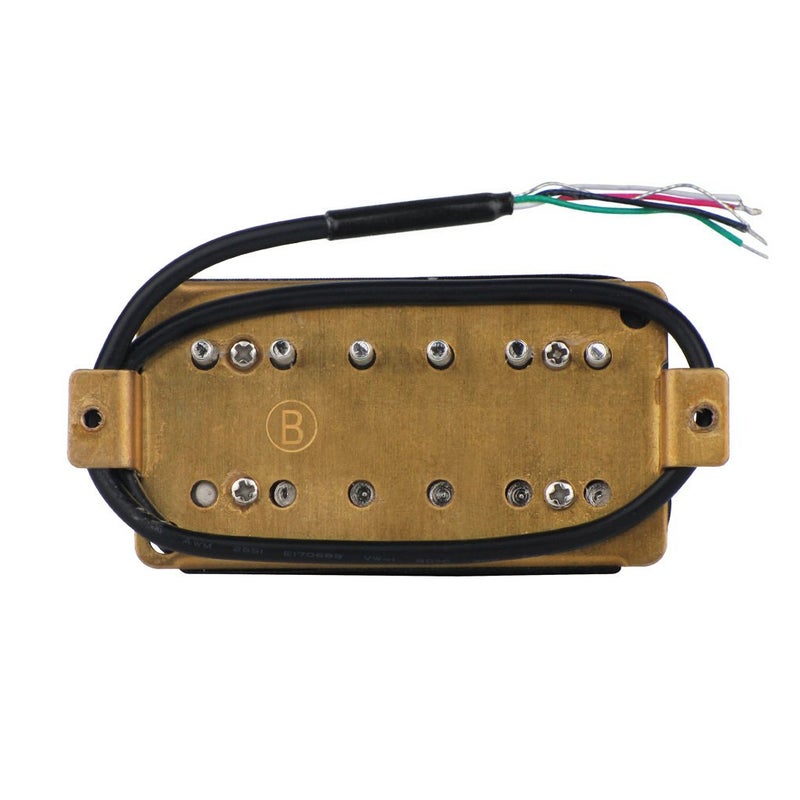 FLEOR Electric Guitar Humbucker Pickups Ceramic Double Coil Guitar Bridge Pickup & Neck Pickups Set-White - Image 5