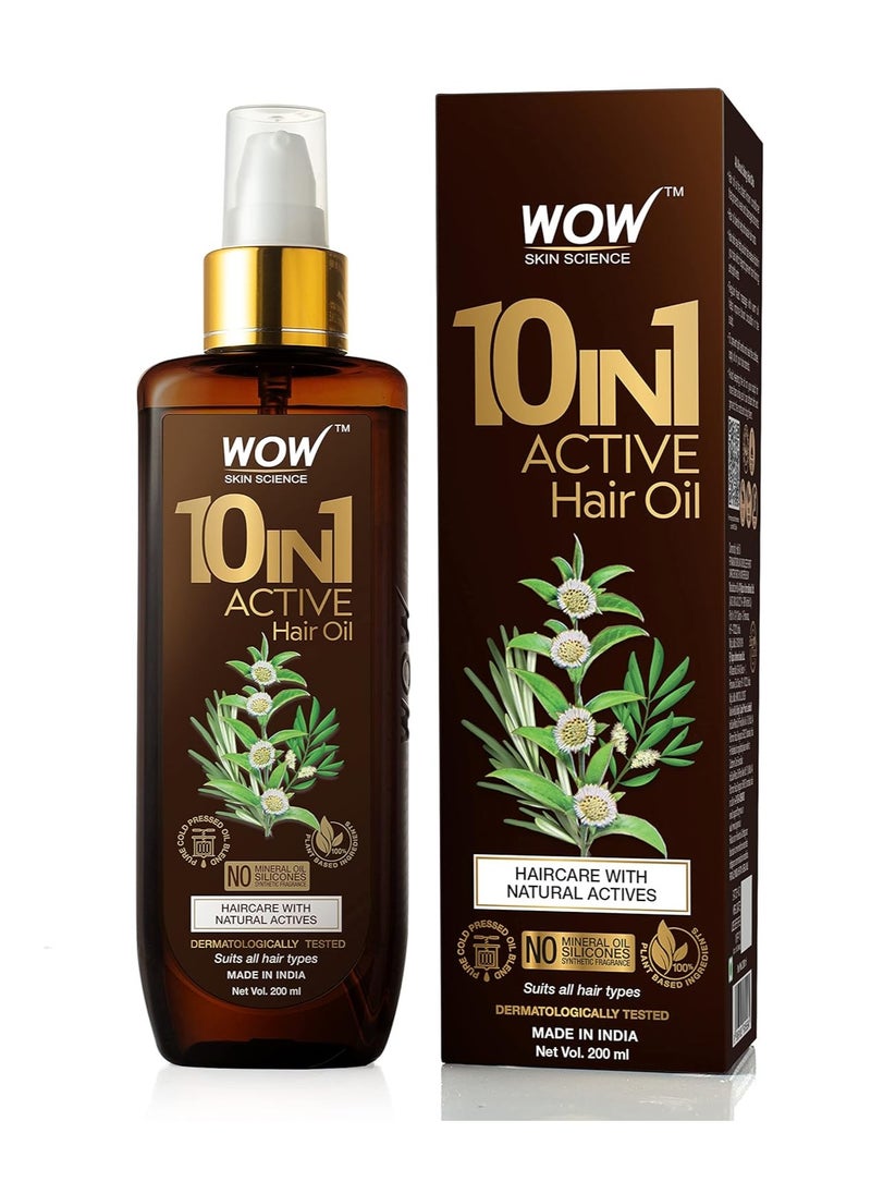 WOW - wow skin science 10in1 active hair oil 200ml - Image 1