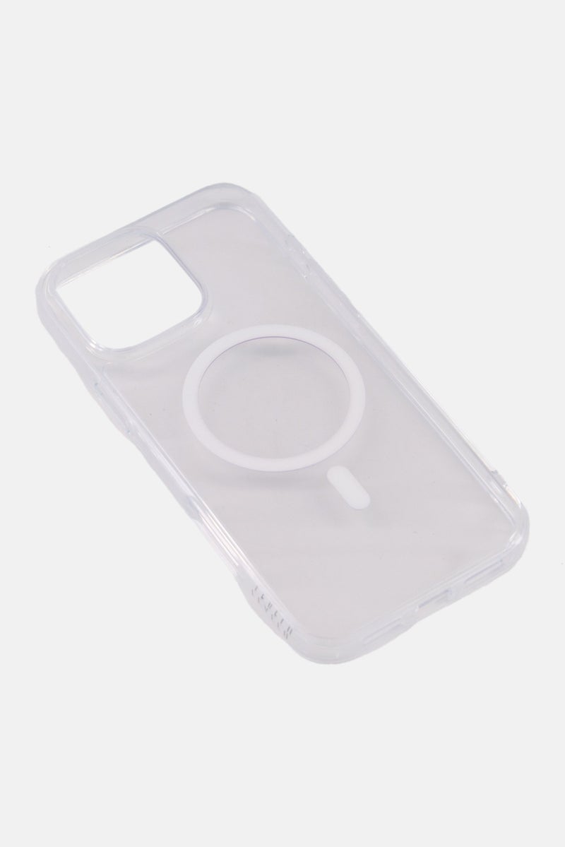 LEVELO iPhone 16 Pro Max Clara Magsafe Compatible Phone Case, Transparent - Image 3