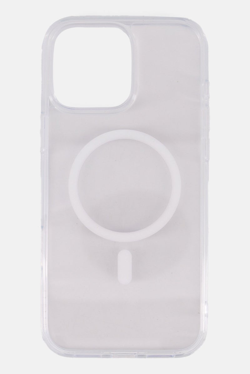 LEVELO iPhone 16 Pro Max Clara Magsafe Compatible Phone Case, Transparent - Image 1