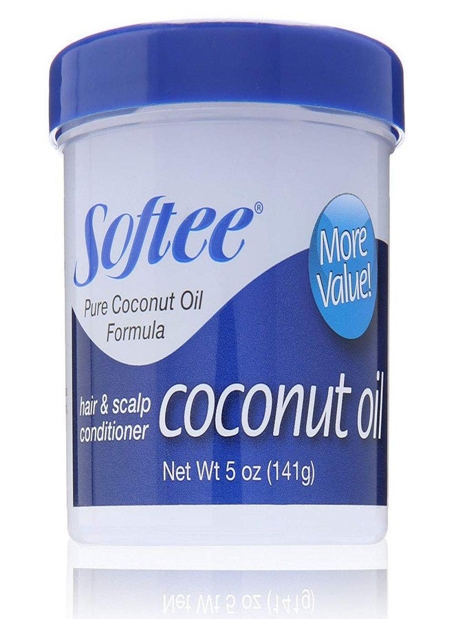 Softee Coconut Oil Hair & Scalp Conditioner 5 Oz,Pack of 3