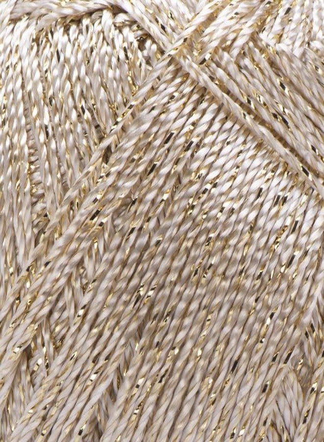 Yarn Art Bright Metallic Shiny - 80% Polyamide 20% Metallic Polyester, 90g - Ideal for Summer Tops, Shawls, Bags, Hats, Crochet & Lace Projects - Soft & Durable, 340m, 4mm Needle & Hook Size - Image 2