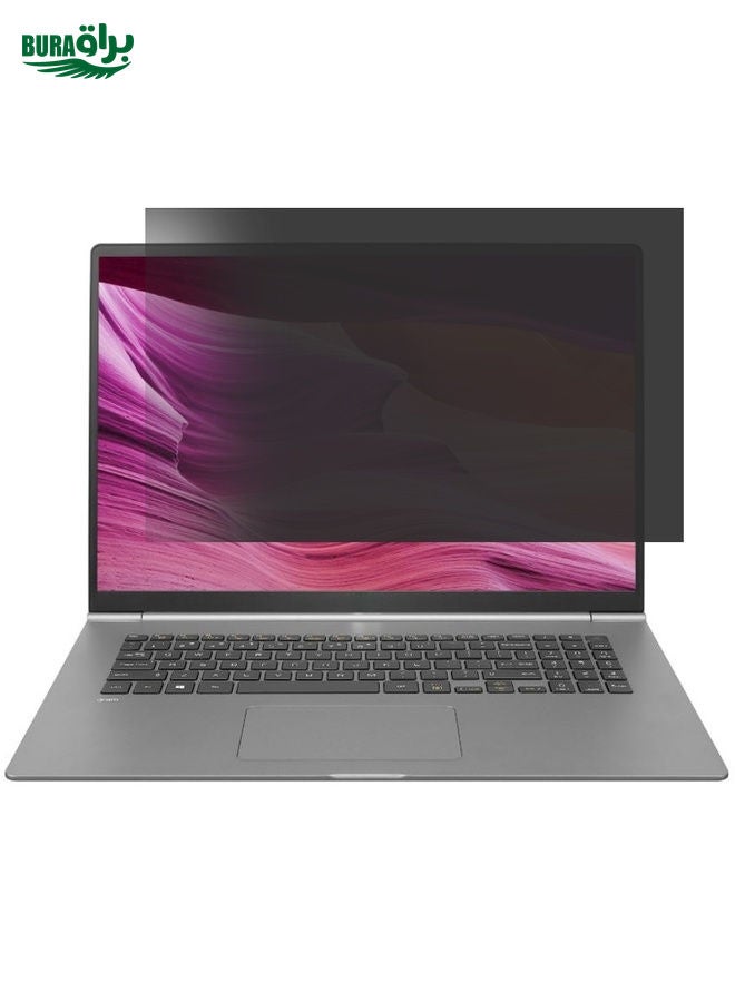 BURAQ 17 inch Laptop Universal Matte Anti-glare Screen Protector, Size: 367 x 229mm  - Image 1