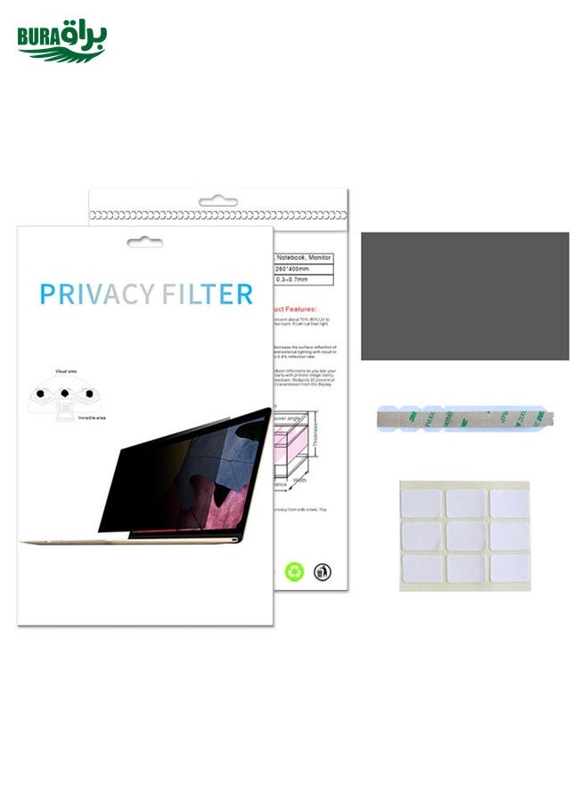 BURAQ 17 inch Laptop Universal Matte Anti-glare Screen Protector, Size: 367 x 229mm  - Image 4