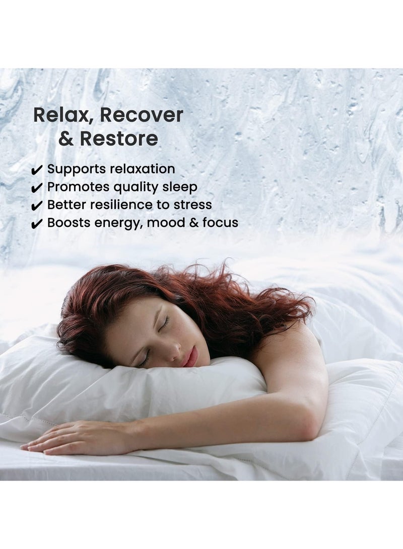 VALEO Zen+ | Magnesium + L’theanine + Organic Saffron + B6 | Potent formula for stress relief & relaxation | 60 Vegan Capsules | Non-GMO, Gluten-free Supplement, Pack of 2 - Image 3