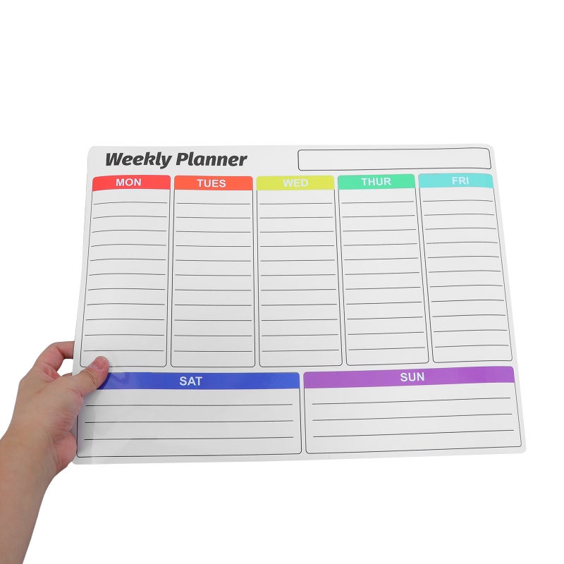 Self Adhesive Dry Erase Board Wall Decal Whiteboard Calendar for Office Organization - Image 5