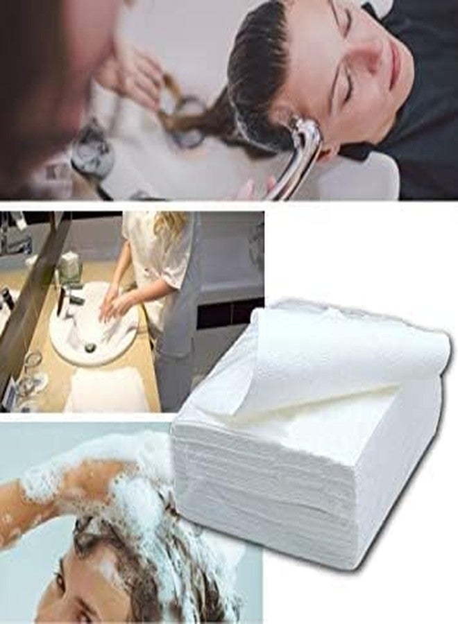 KUDIZE Disposable Non-Woven Water Absorbent, Bath, Face and Body Towel for Travel, Spa, Parlor, Massage, Makeup Removal, Beauty, Hair & Home Care (Size 12 * 12 Inches, Pack of 100) - Image 5