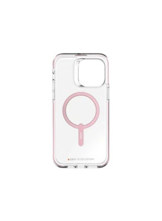 Zagg Piccadilly Snap Case for iPhone 15 Plus | Color: Clear/Pink - view 2