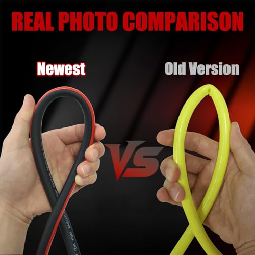 VIVIDWASH Flexible 14 Pressure Washer Hose 50FT3600PSI Kink Resistant Power Washer Replacement Hose with LeakFree M2214mm38 Quick Connect KitUsed for Extension - Image 3