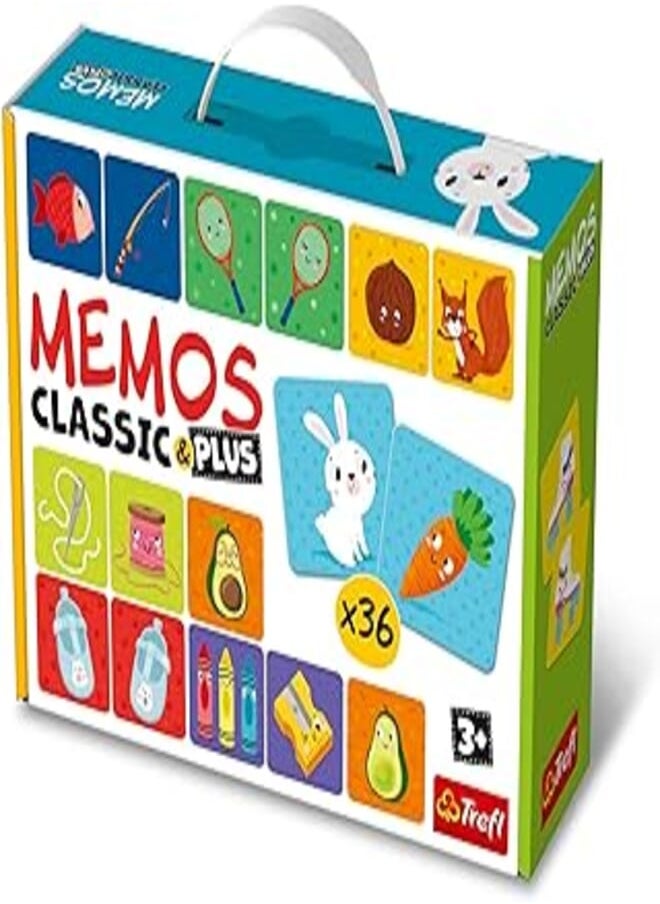 Trefl Trefl Game - Memos Classic&plus Logic 2272 
